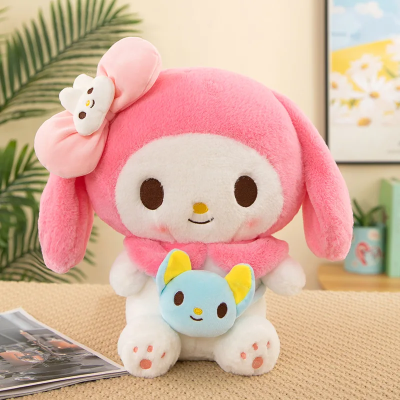 Sanrio Kuromi Melody Cinnamoroll плюшевые игрушки Kawaii аниме куклы 40-100 см мягкие подушки