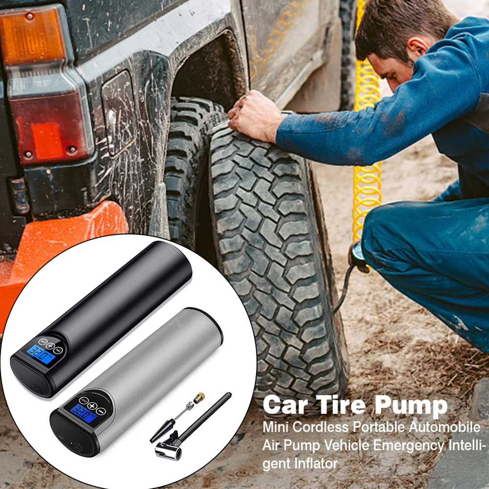 

Компрессор Воздушный беспроводной с ЖК-дисплеем, 150psi