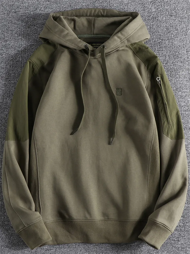 Толстовка мужская с капюшоном утепленная бархатная толстовка стирка из чистого