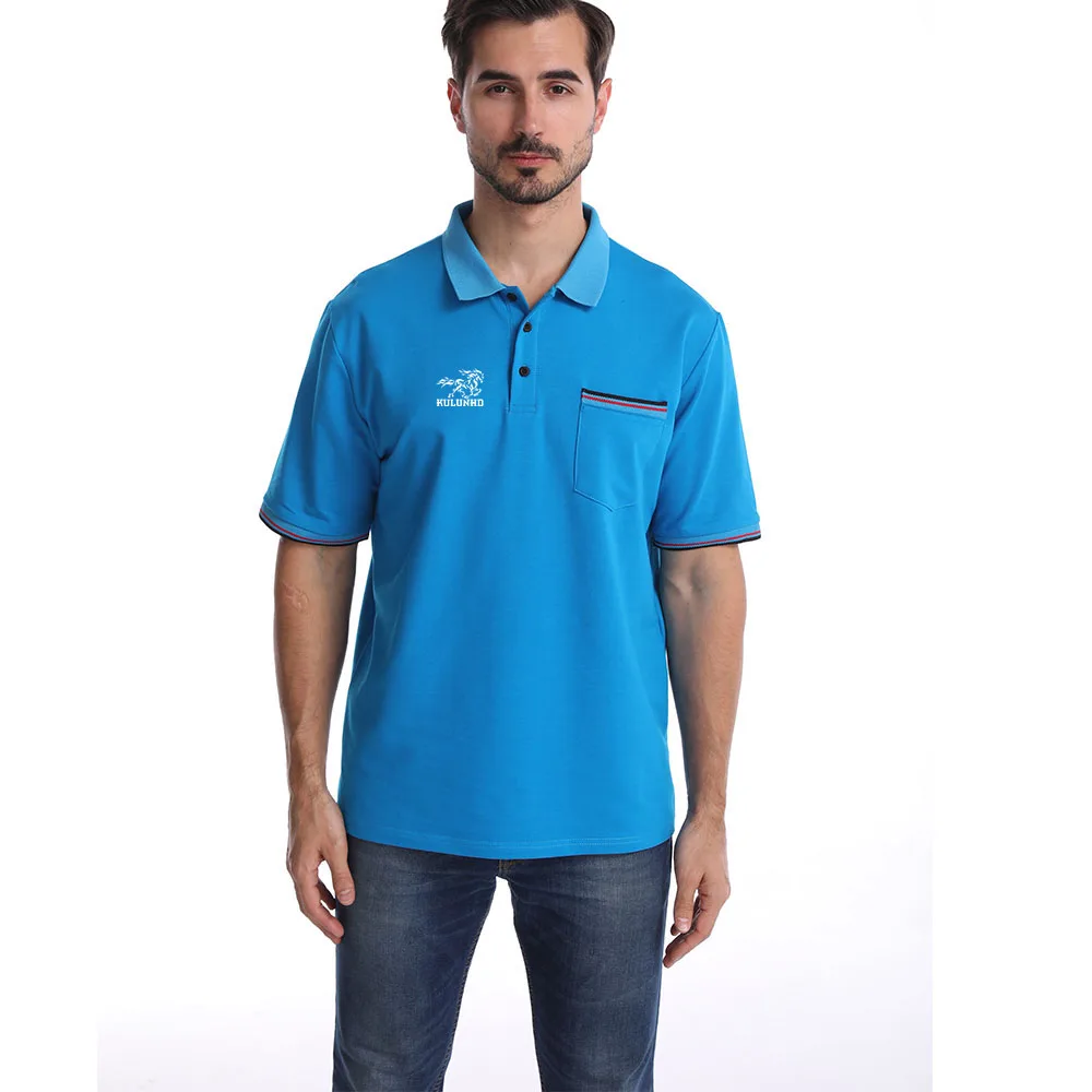 

Personality Printed Summer Men Short Sleeve Polo Shirt