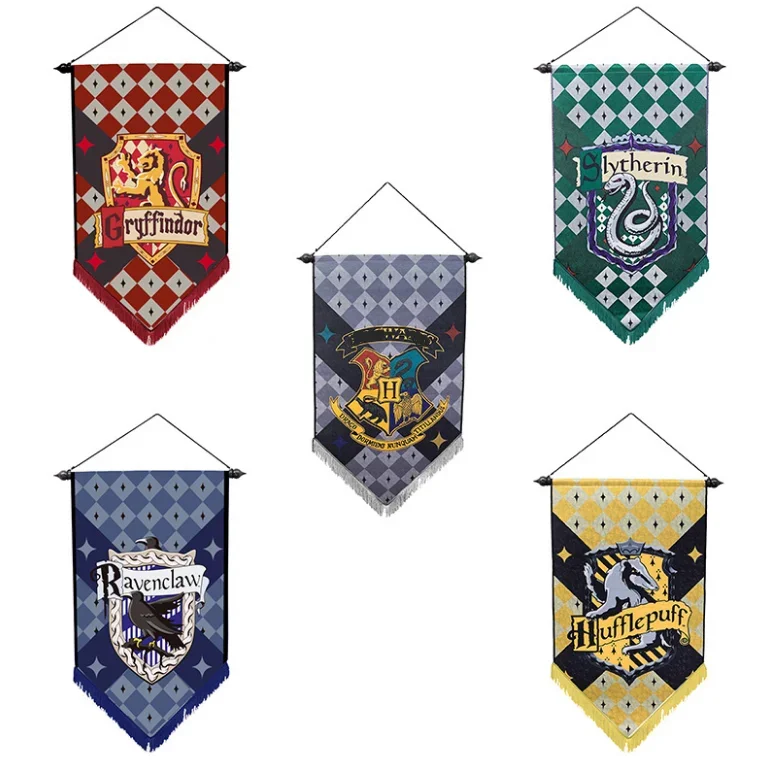 Лидер продаж новый Harried Gryfind волшебные четыре колледжа повесить флаги баннер