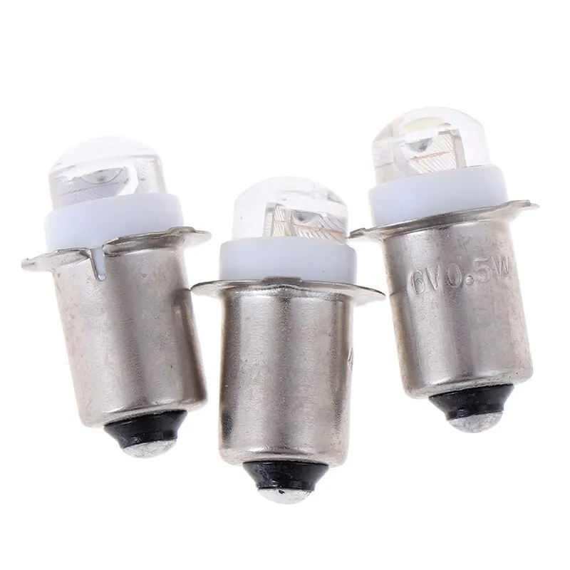 

LED Light Bulb P13.5S 0.5W Work Light Flashlight Torch Light Replacement Led Bulb Work Light Lamp 3V 4.5V 6V