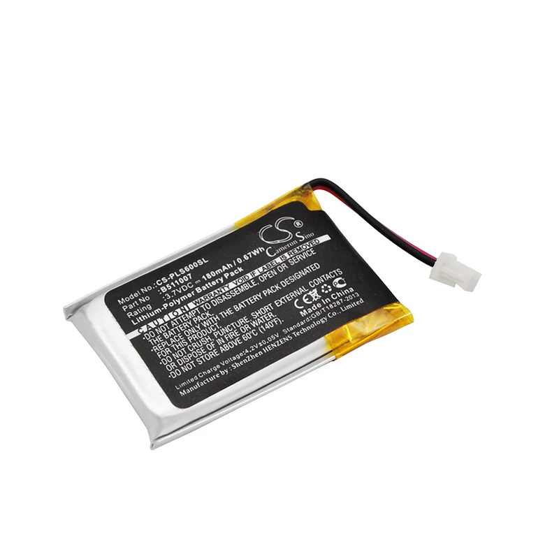 

180mAh B511007 6535801 452128 Battery for Plantronics CS60 HL10
