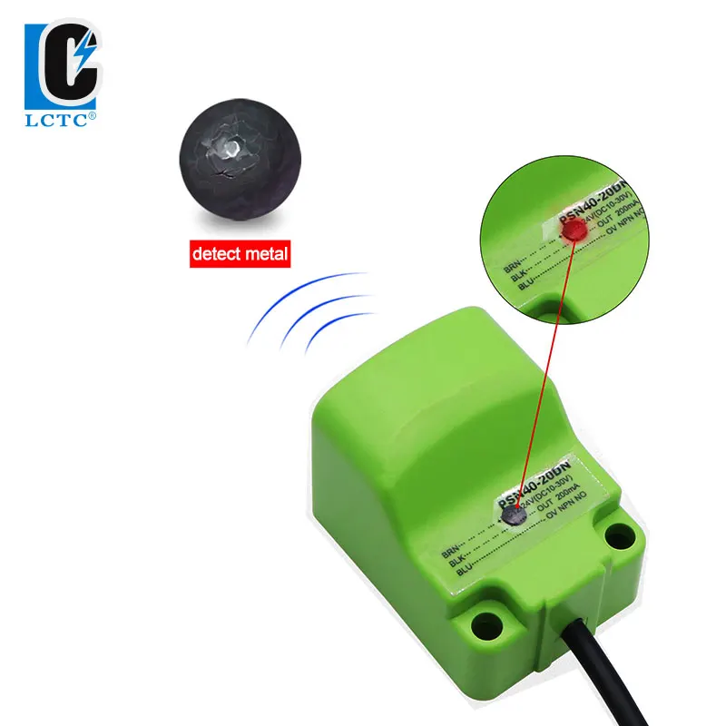 Бесконтактный переключатель индуктивный металлический датчик флуоресцентный