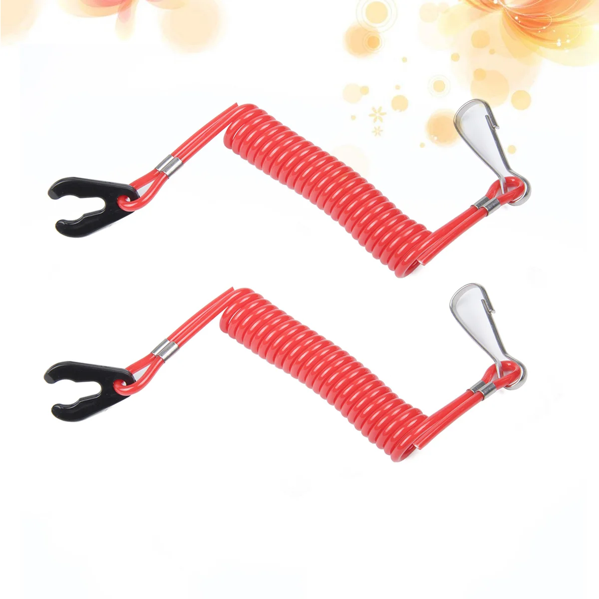 

Outboard Motors Lanyard Practical Kill Stop Switch Lanyard Safety Tether Compatible with