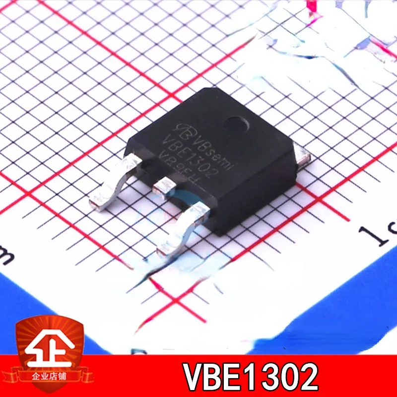 

10pcs New and original VBE1302 The field effect tube 30V120A N channel TO252 enhanced MOS tube VBE1302 TO-252