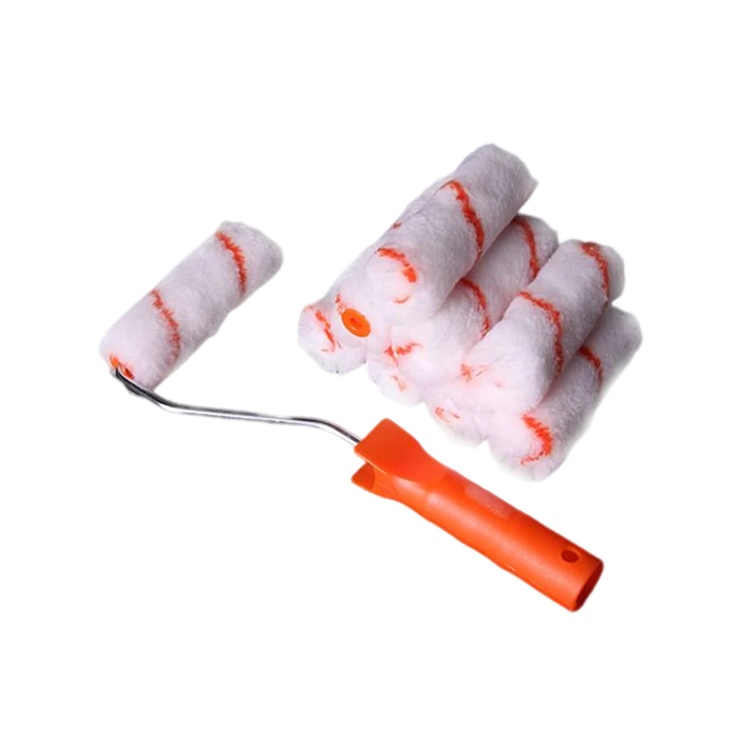 

Paint Rolling Kit Foam Paints Roller DIY Rollers Professional Painting Brush