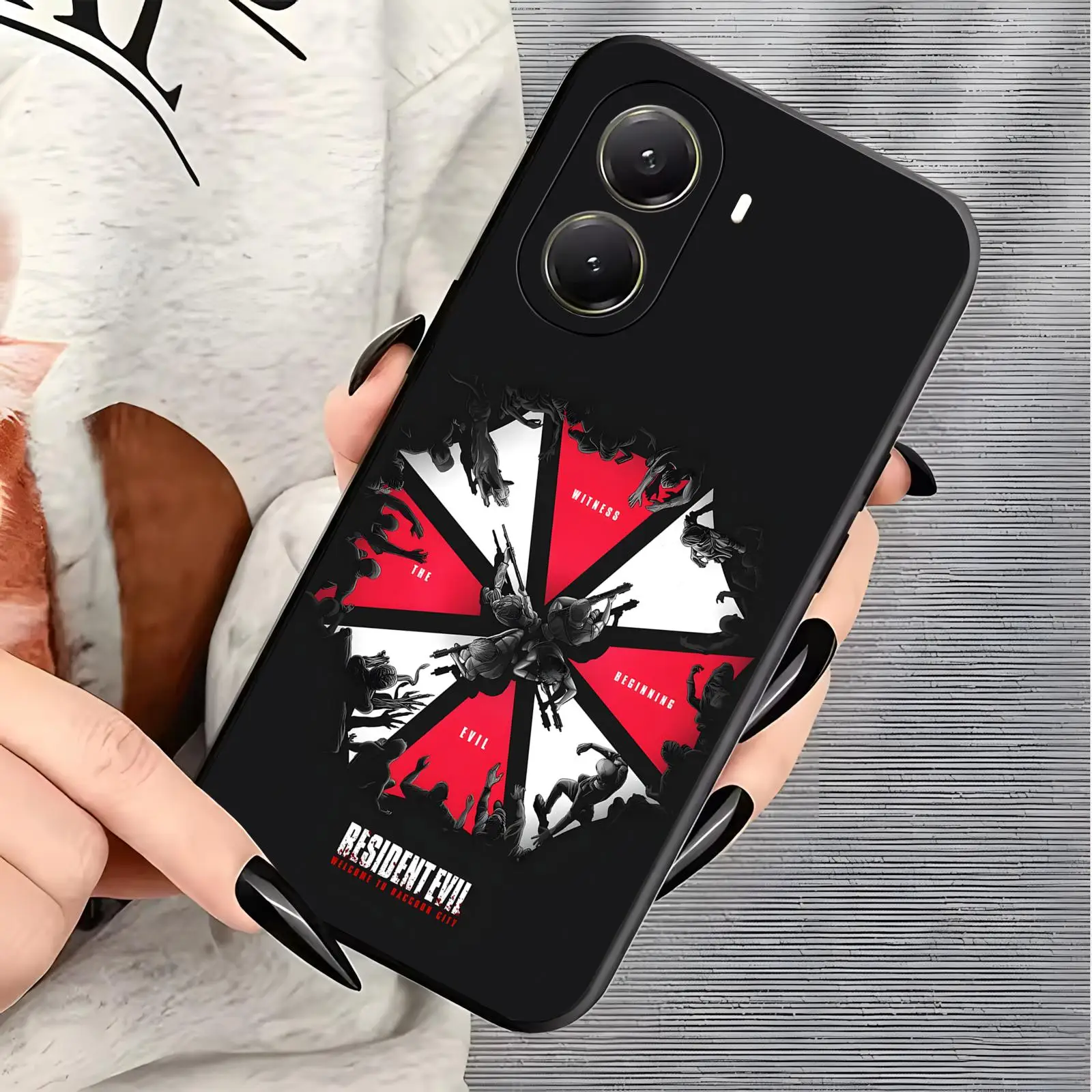 Фото Популярный чехол для телефона Resident Evil для Xiaomi POCO M7 M6 M5 X8 X7 X6 F8 F7 F6 Pro 5G, мягкий черный противоударный чехол №2