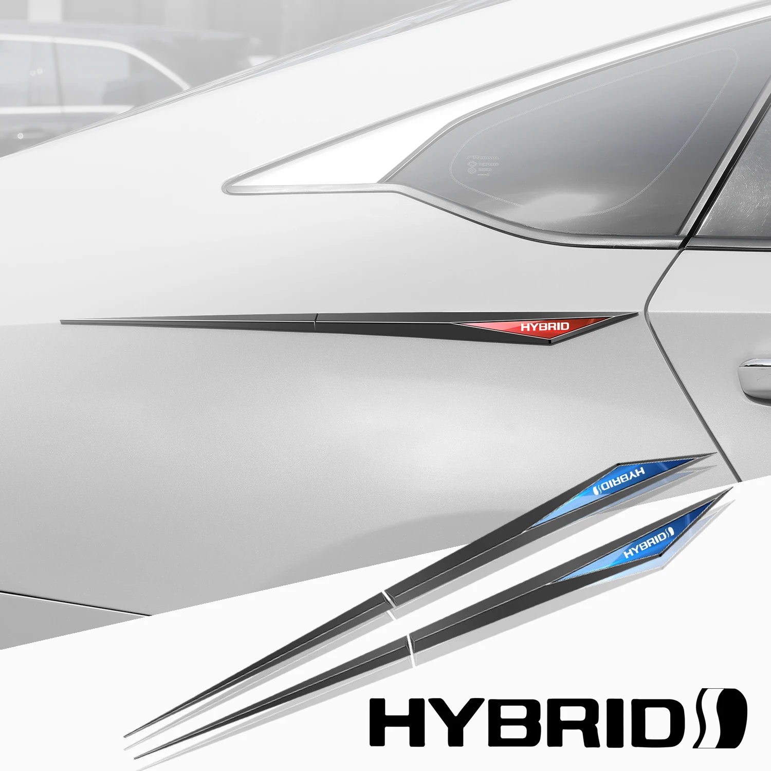 2 шт. автомобильные наклейки из ТПУ аксессуары для автомобиля модели Toyota Prius Camry Rav4