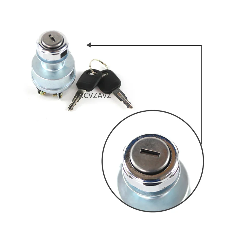 4-проводной переключатель зажигания стартера экскаватора 9G7641 9G-7641 для Caterpillar Cat