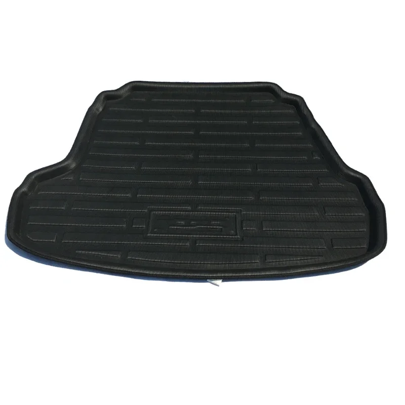 

Задний коврик в багажник автомобиля для Hyundai Sonata 6 YF I45 2010 ~ 2015, детали подноса для багажника, водонепроницаемый противоскользящий поднос, напольный коврик, аксессуары