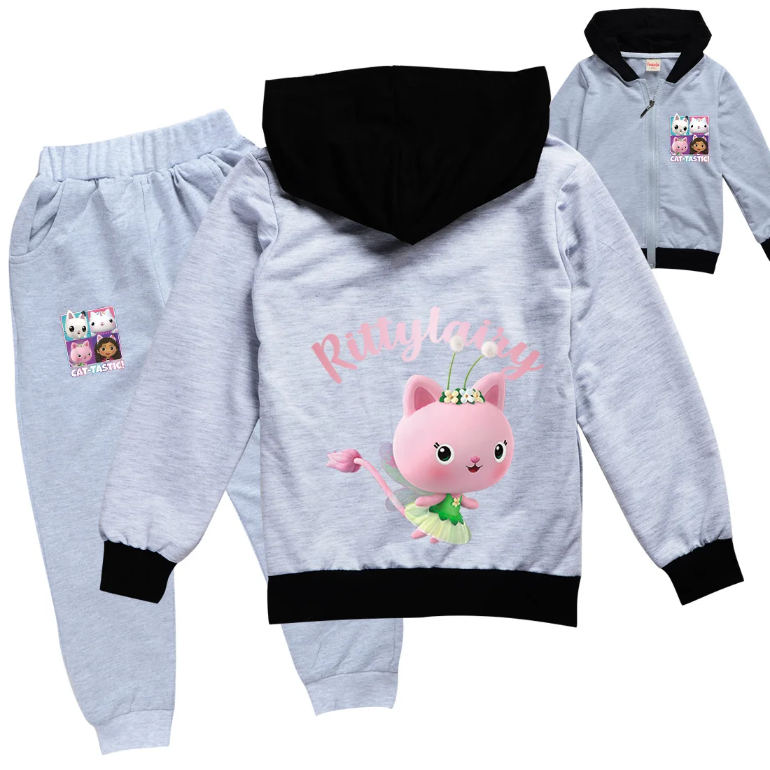 Комплект одежды для кукольного домика Gabys толстовка с капюшоном девочек на