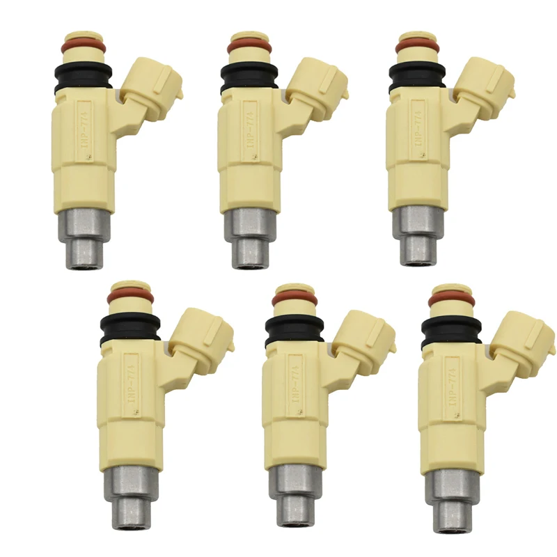 6 шт. Топливные форсунки INP774 подходят для Suzuki XL-7 Grand Vitara 2001 L CDH-240 2006-15710-52D00