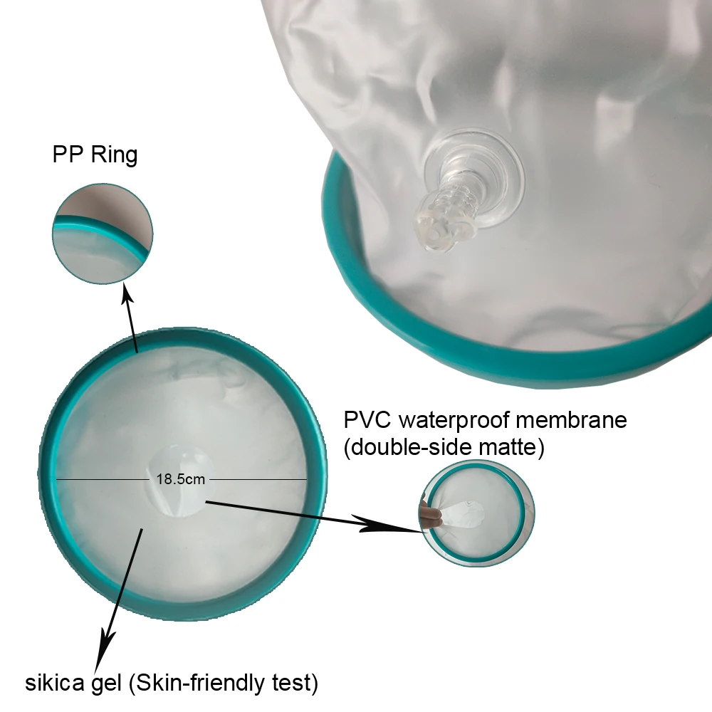 Медицинский озоностойкий силиконовый мешок для озона