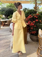 Bornladies летняя рубашка и юбка из хлопка