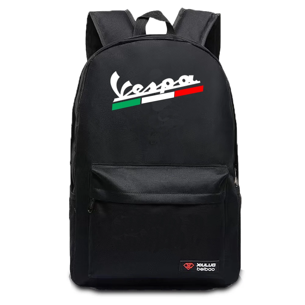 FOR Vespa 2023 new men's leisure backpack computer notebook multi-function car Motorcycle
