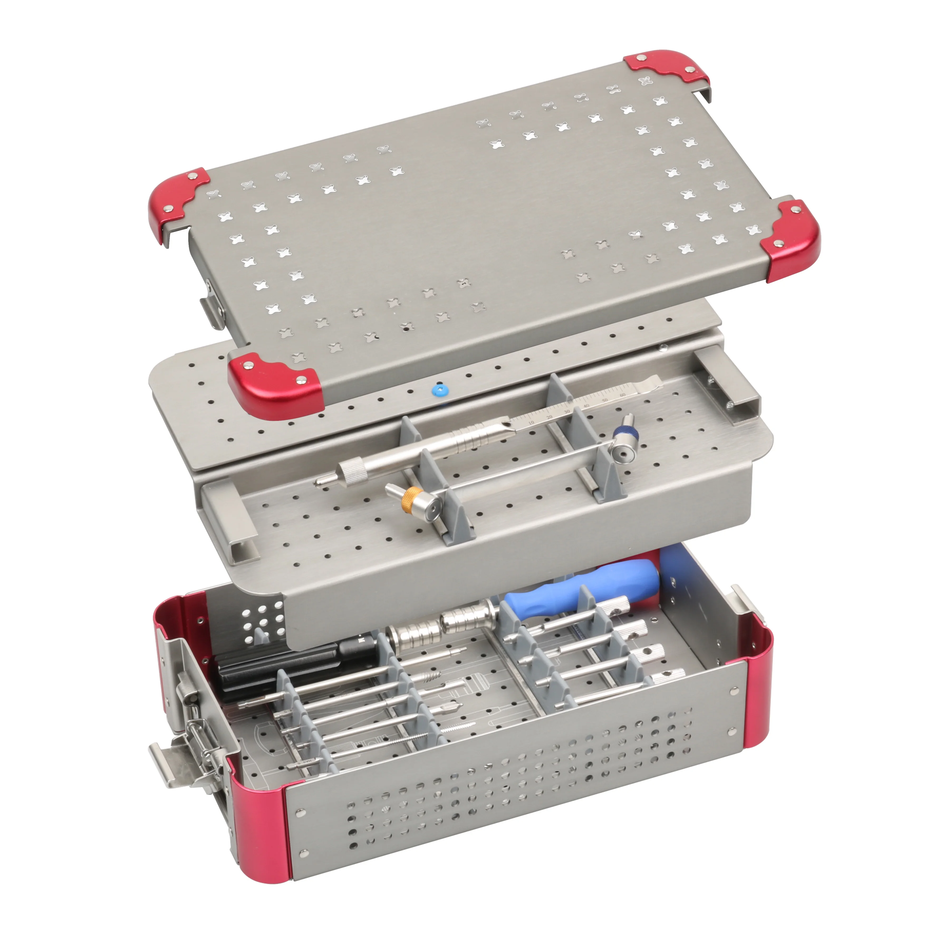 

High Quality Basic Orthopedic Surgical Instruments Stainless Steel Small Fragment Locking Set (Simple) For Facture Surgery