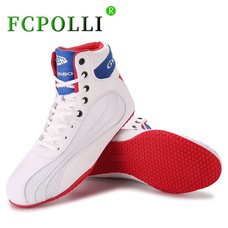 

Best Selling Mens Boxing Boots Breathable Wrestling Shoe Couples Anti Slip Fighting Shoes Brand Designer Wrestling Training Shoe