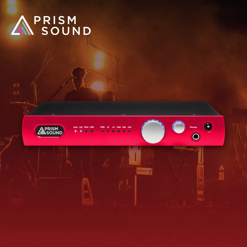 Фото Аудиофильский ЦАП-предусилитель и усилитель для наушников Prism Sound CALLIA RED №1
