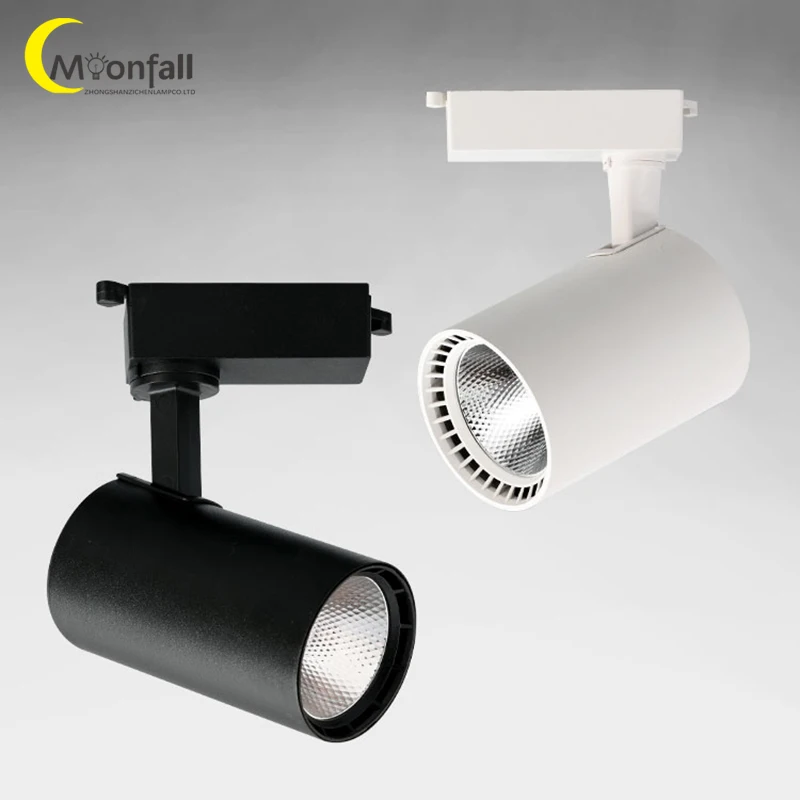 

Set Led Track Light Fixture COB Track Lighting Wall Lamp Rail Spot Lights Led10/20/30W Spotlight Clothing Shop Store Home 220V
