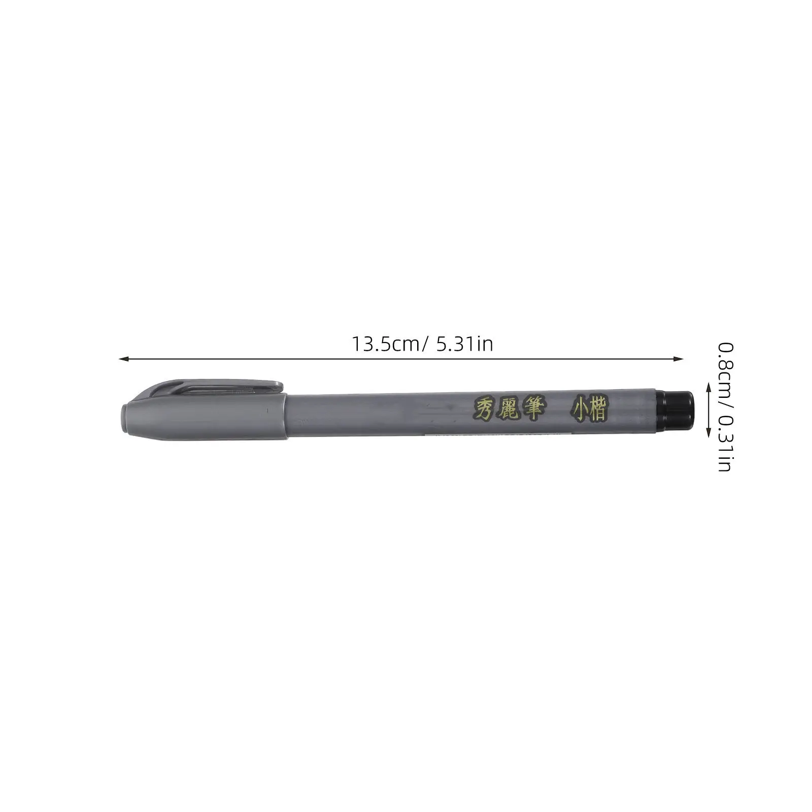 Набор из 6 кистей для китайской каллиграфии: ручки-кисти с мягким наконечником, черные чернила, для плавного письма, каллиграфии и художественной живописи (art.: 3920dbd101a2f) - 3920dbd101a2f