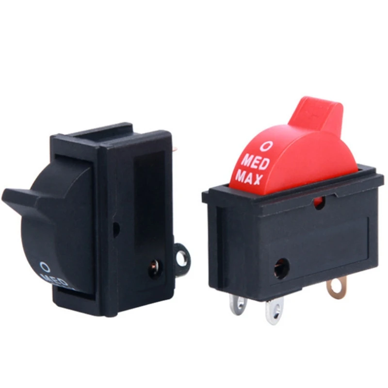 

3 Position SPDT Toggle Switch Hair Dryers Switches Easy to install DropShip