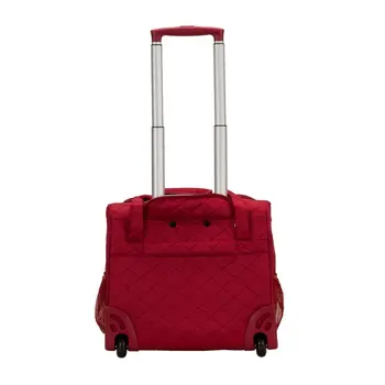 Luxury Melrose 15" Wheeled Softside Underseat Carry On Bag BF31 1