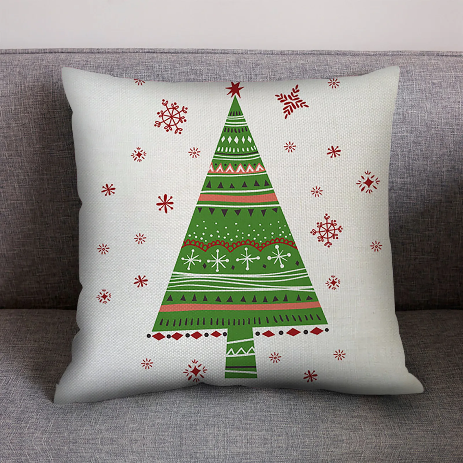 

Tan Pillows for Couch Home Decoration Sofa Pillowcase Skin Christmas Cover Pattern Pillow Covers Leather Pillow Covers 16x16