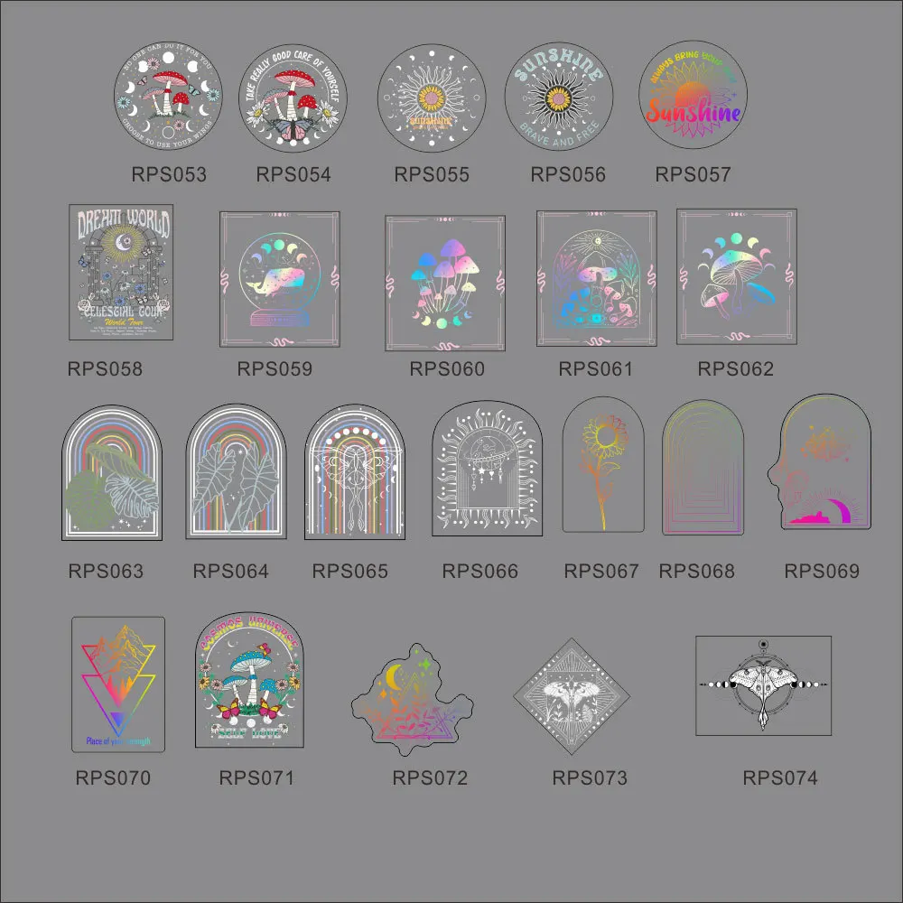 Ловец Солнца ПВХ Электростатическая стеклянная наклейка s для окна Забавный