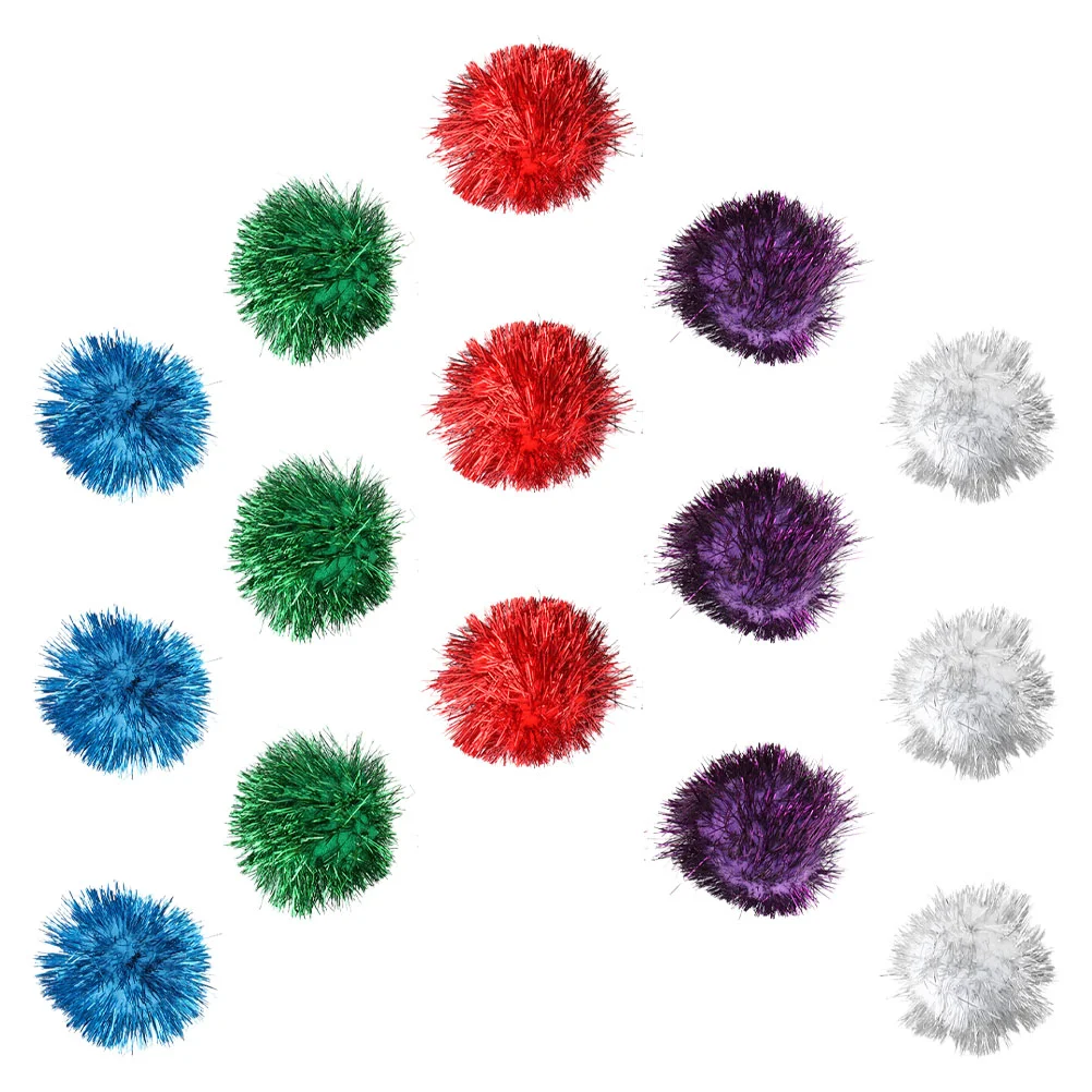 

15Pcs Cat Balls Glittering Balls Teasing Playthings Pets Interactive for Cats Kittens Pets Home