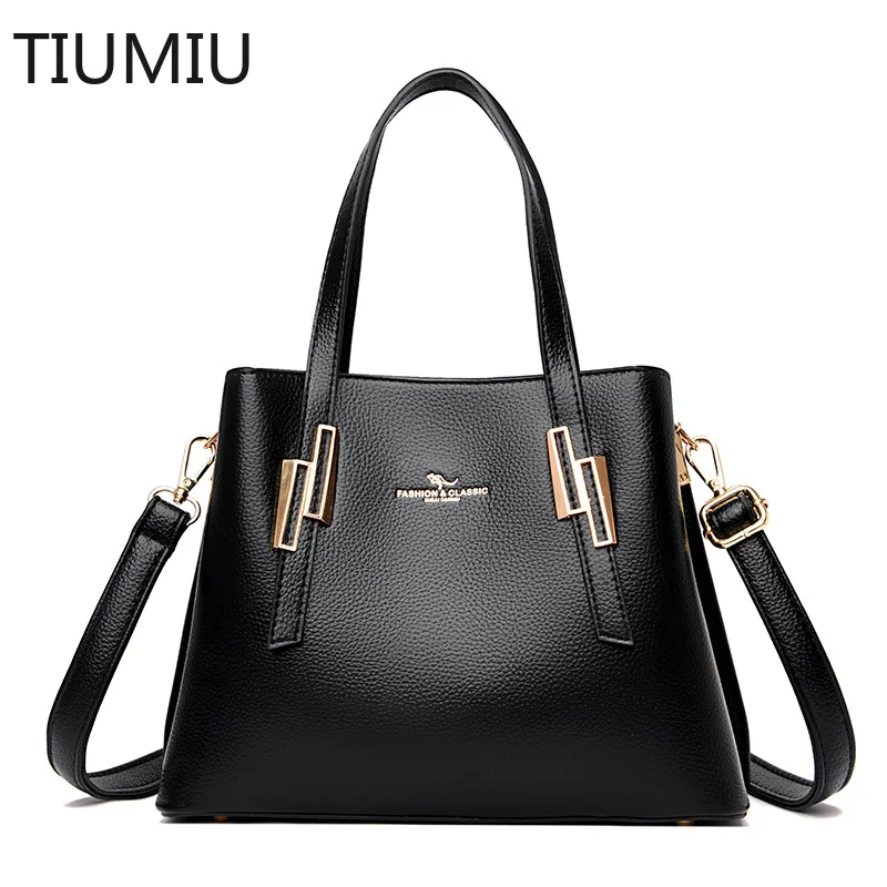 

Genuine Brand Ladies Soft Leather Shoulder Bag Luxury Handbags Women Bags Designer Hand Bags For Women 2021 New High Quality Sac