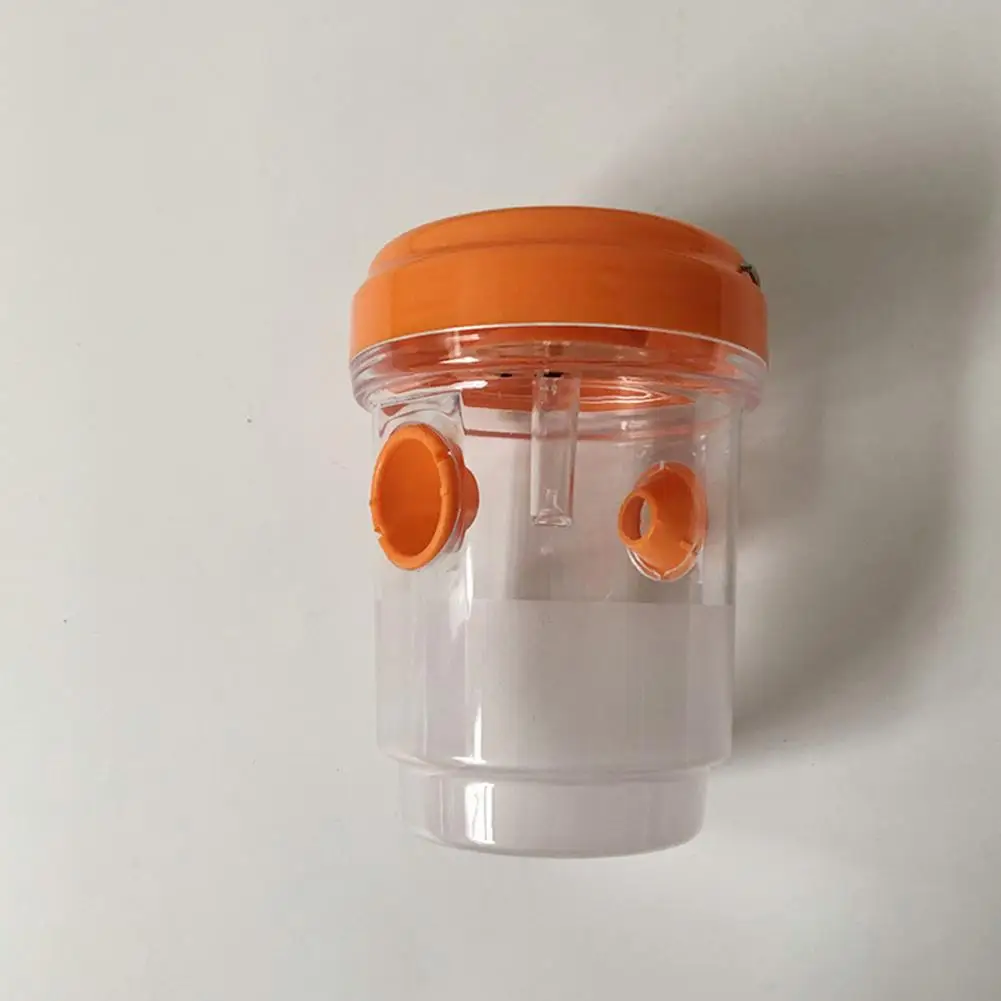 

Bee Bait Trap Sturdy Easy to Clean Hanging Handle Transparent Body Flying Trap Trapping Tool Solar Bee Trap Fruit Fly Trap