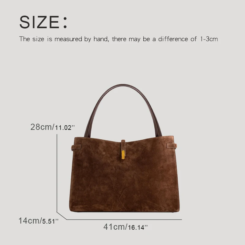 MEDIOW Сумки-тоут из искусственной замши для женщин роскошные дизайнерские сумки