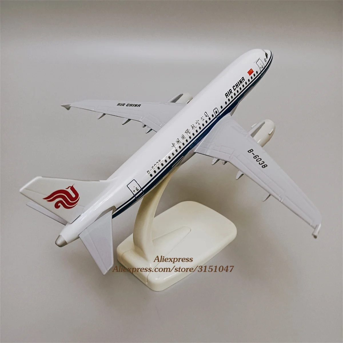 

NEW 18cm Model Airplane Air China Airlines Airbus 319 A319 B-6038 Airways Airlines Metal Alloy Plane Model Diecast Aircraft TOY
