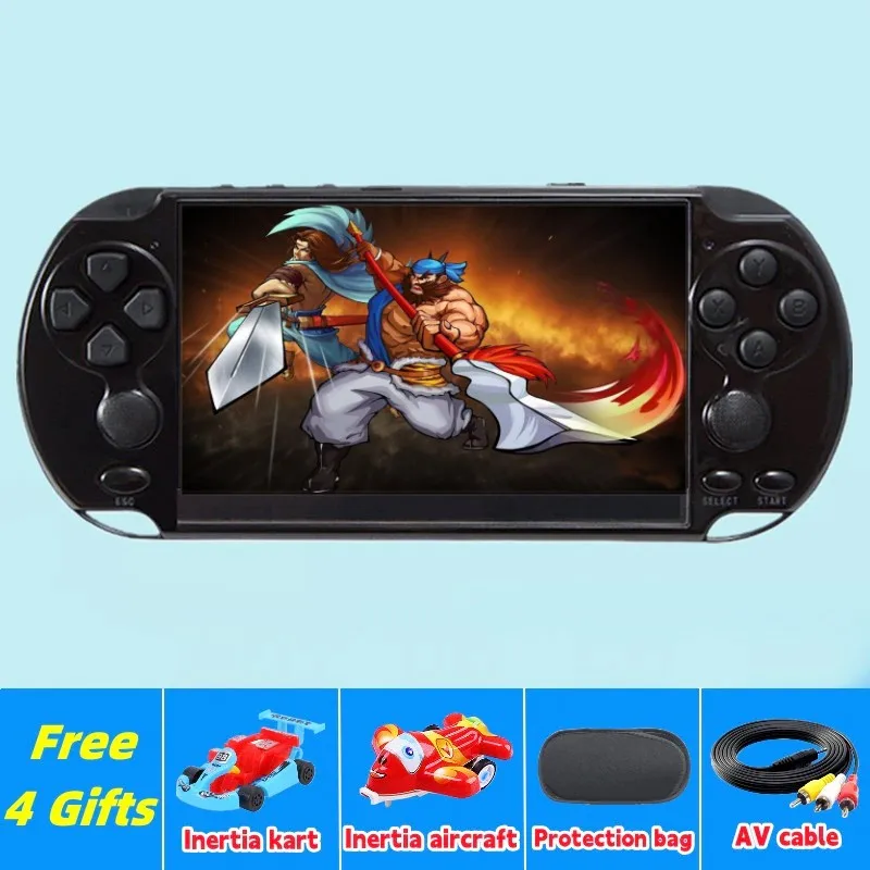 

5.1 inch multi-function handheld game console 11000 games support arcade/cps/neogeo/fc/sfc/gba/gbc/gb/sega games can be archived