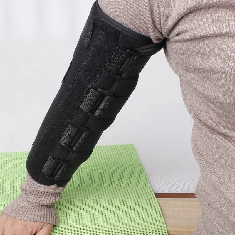

Elbow Support Hinged Elbow Arm Forarm Braces Support Orthotics Band Pad Belt Adjustable Strap Orthotics Soft Breathable Fixation
