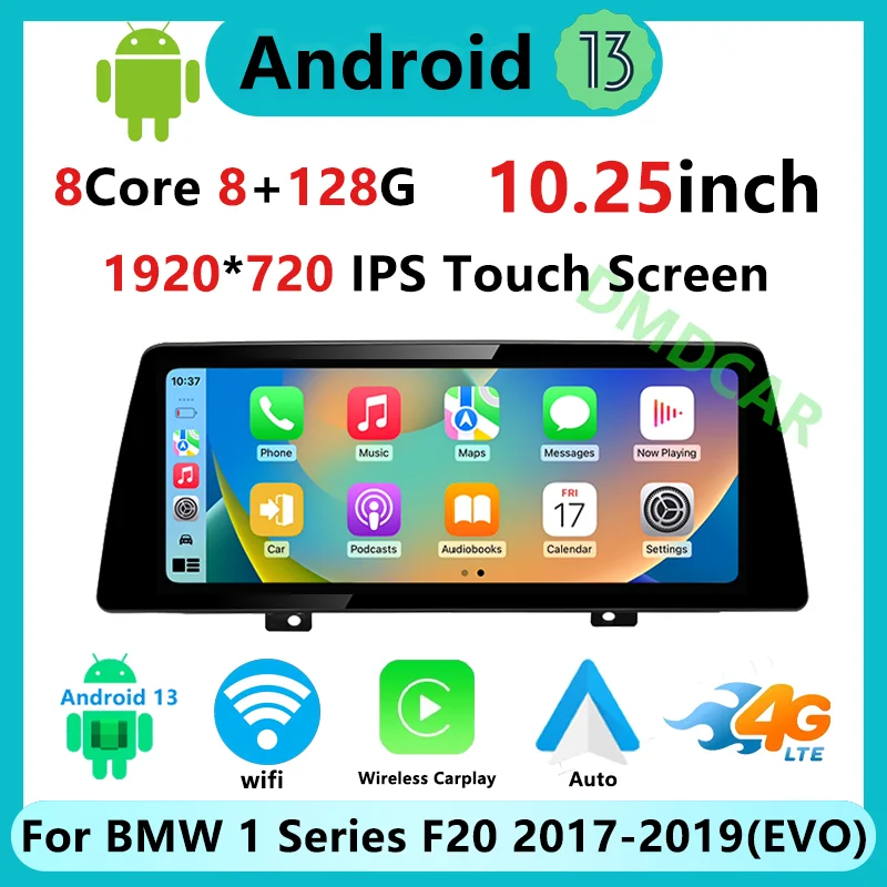 Заводская цена автомобильные мультимедийные видеоплееры на Android 13 для BMW 1 серии