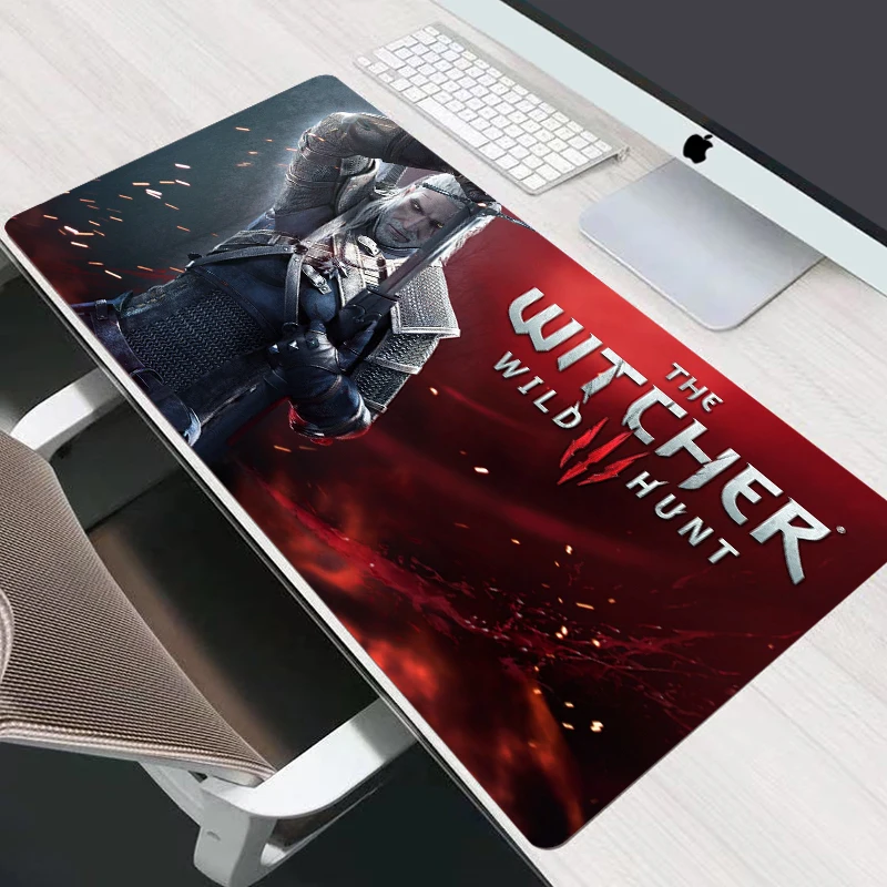 Коврик для мыши Witchers геймерский коврик клавиатура Varmilo Xxl игровой стол кавайный