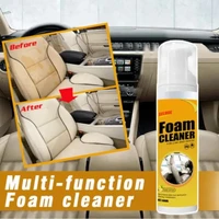 multi purpose spray foam cleaner leather seat clean wash automoive car interior home wash maintenance surfaces cleaner tools