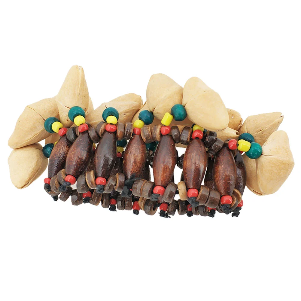 

Bells Wrist African Bracelet Jingle Instrument Hand Bell Tribal Toy Rattlehandbell Drum Style Shaker Band Rhymes Musical