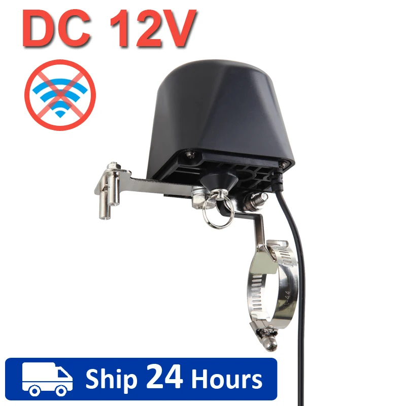 Электрический автоматический манипулятор для газопровода, 1/2 дюйма, 3/4 дюйма, 1 дюйм, клапан DN15, DN20, DN25 для сигнализации о газовой воде, запорный шаровой клапан с Отсечкой, 12 В