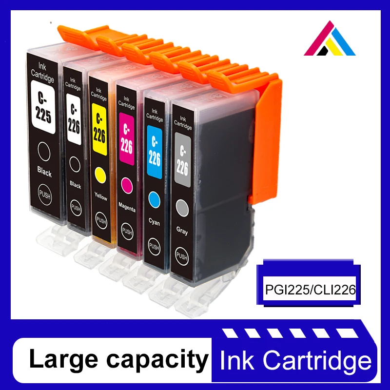 

CSD Compatible Ink Cartridge Replacement PGI-225 CLI-226 PIXMA MG6120 MG8120 MG6220 MG8220 MG8120B IX6520 MG5320 MG5220 MX882