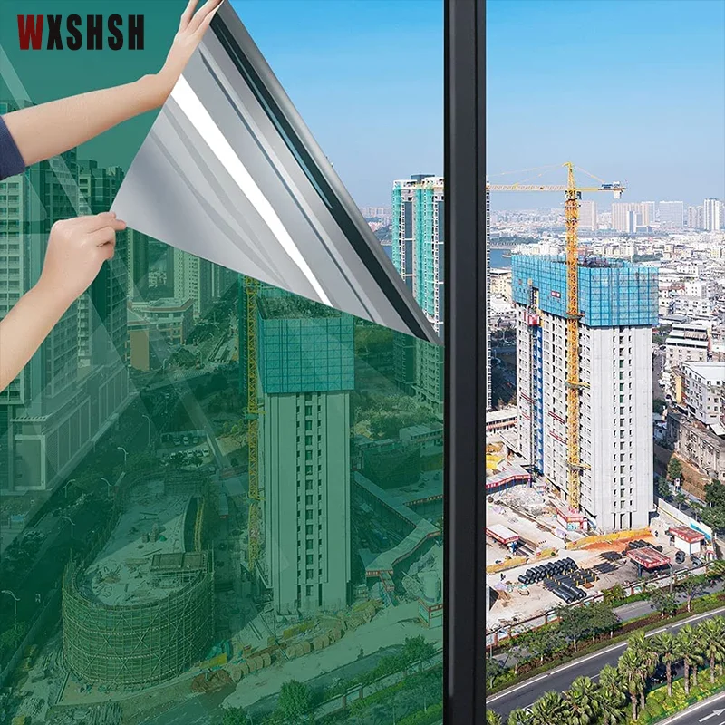 Непрозрачная теплоизоляционная пленка для окон Антибликовая Взрывозащищенная