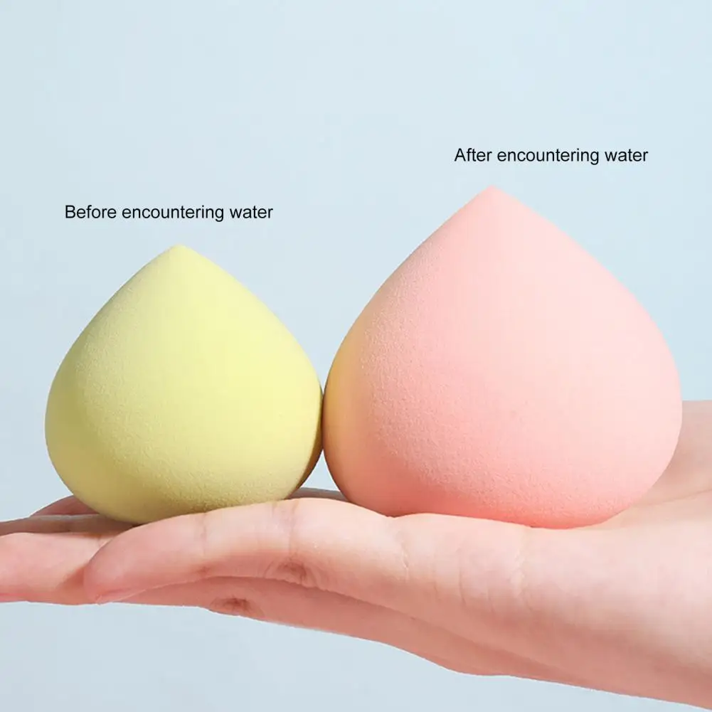 Красота яйцо макияж мощная губка двойного назначения Высокая эластичность яркие