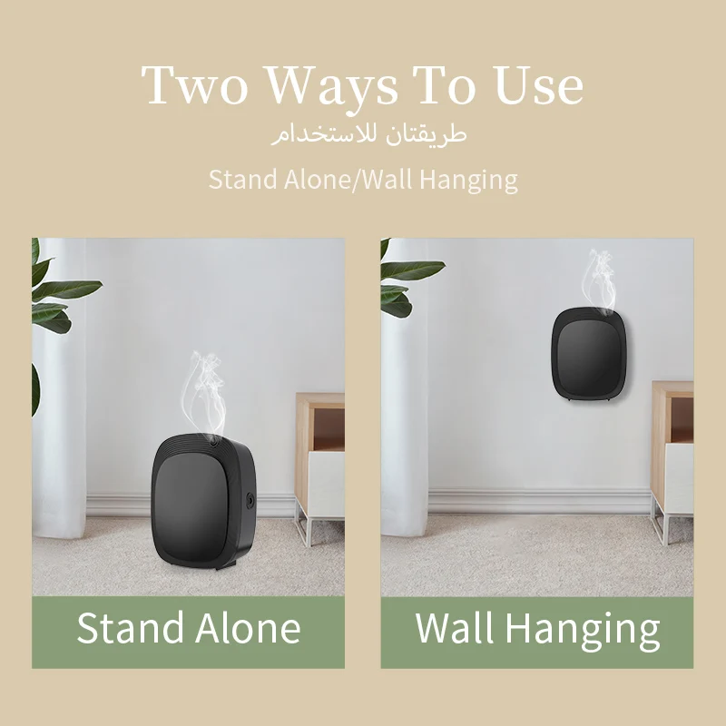 Namste Battery Aroma Diffuser Air Purifier Devices Timing Function Essential Oil Hotel Scent Machine Electric Home Air Freshener images - 6