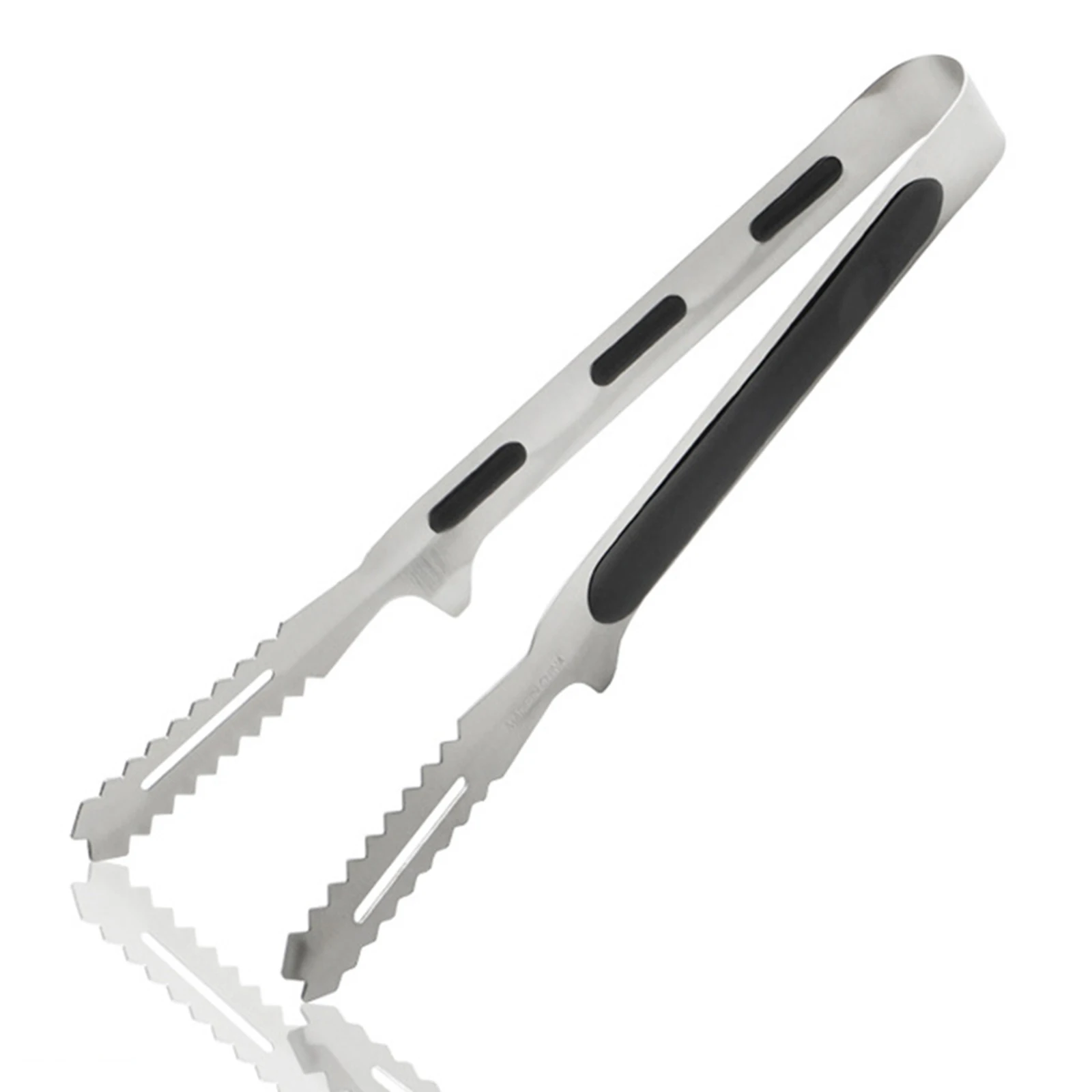 

Durable BBQ Tong BBQ Tongs Bread Clips Cooking Tools Rust-proof Salad Silicone Silicone Handle Stainless Steel