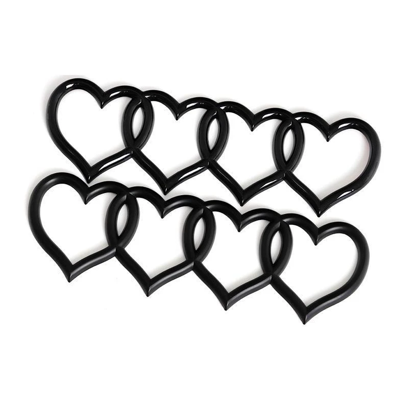 

Suitable for Audi Logo Modification Love Four-ring Heart-shaped Logo A3A4A6LQ5 Decorative Tail