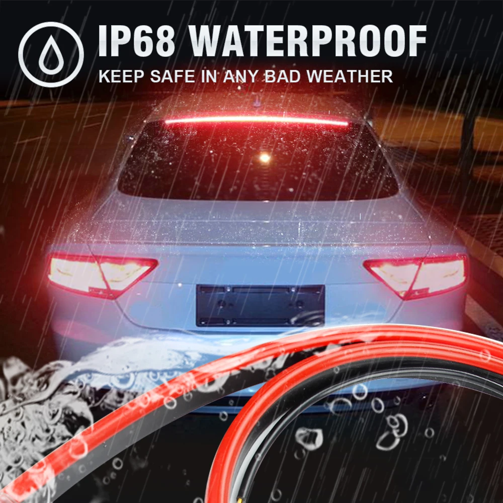 Автомобильные аксессуары OKEEN светодиодсветильник лента красная ламсветильник