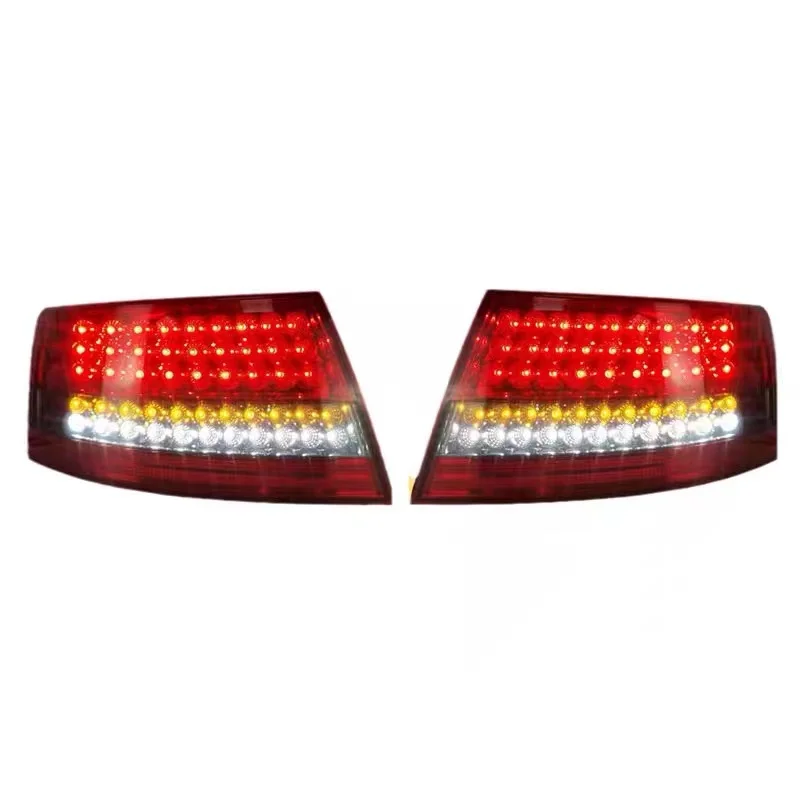 

Автомобильные фары для A6 A6L 2005-2011 C6 светодиодный, динамический задний фонарь, задняя противотуманная фара, подсветка сигнала поворота, аксессуары для заднего хода и тормоза