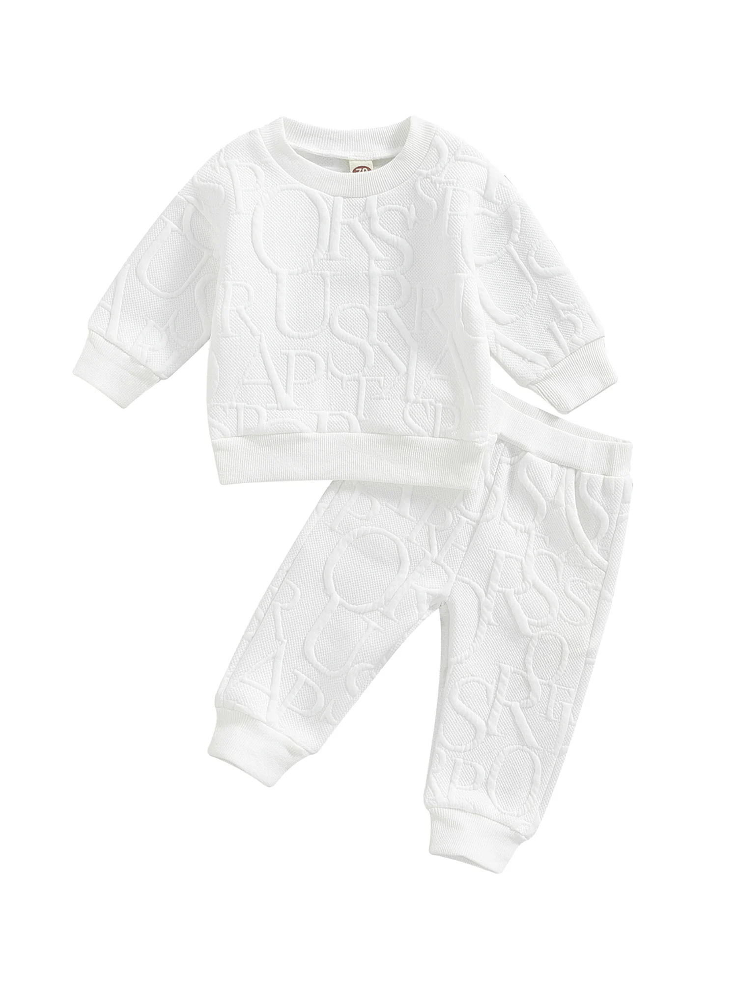 

Baby Boys 2 Pieces Pullover Tops Pants Set